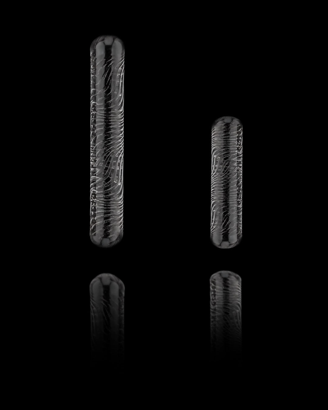 Quartz Pillars - Flame Polished