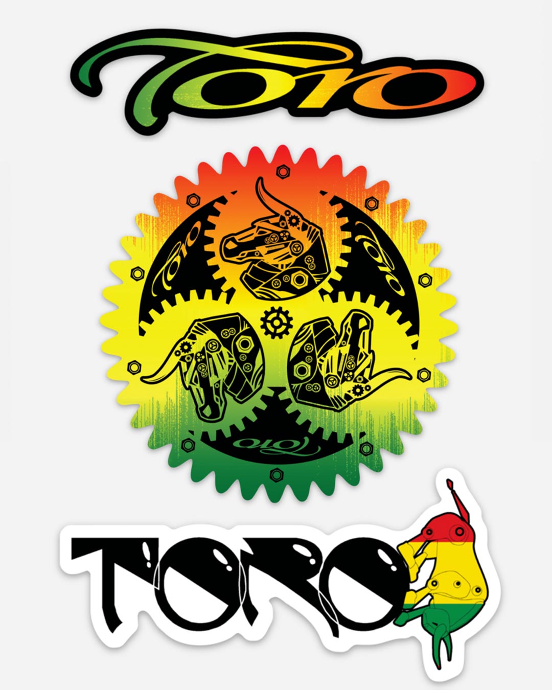 420 Rasta Sticker Pack - 2024