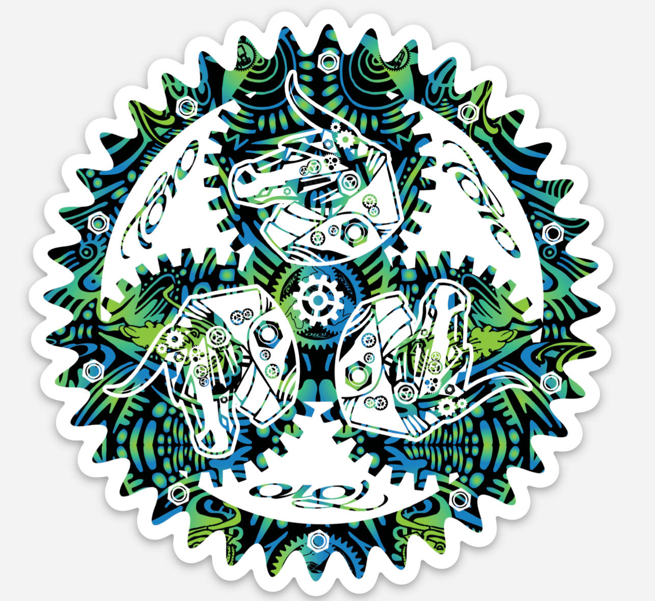 Green 420 Sticker Pack