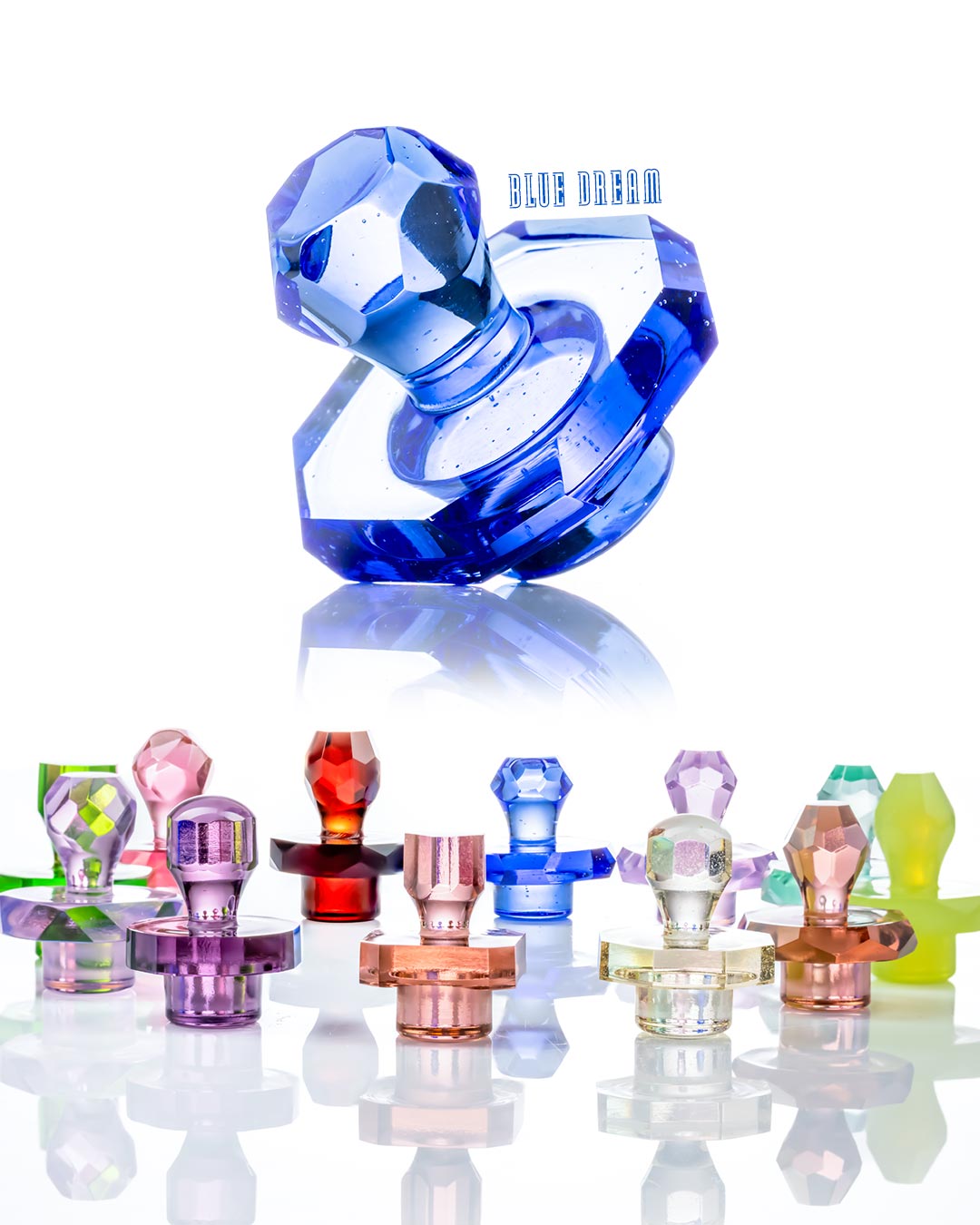 Color Faceted Slurper Caps