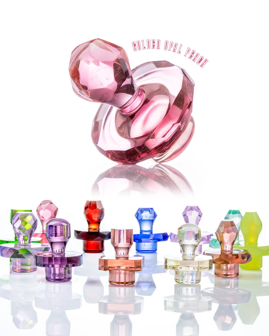 Color Faceted Slurper Caps