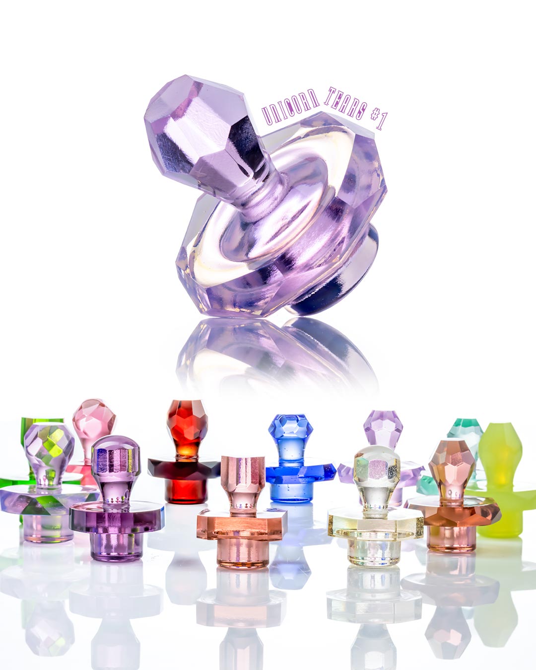 Color Faceted Slurper Caps