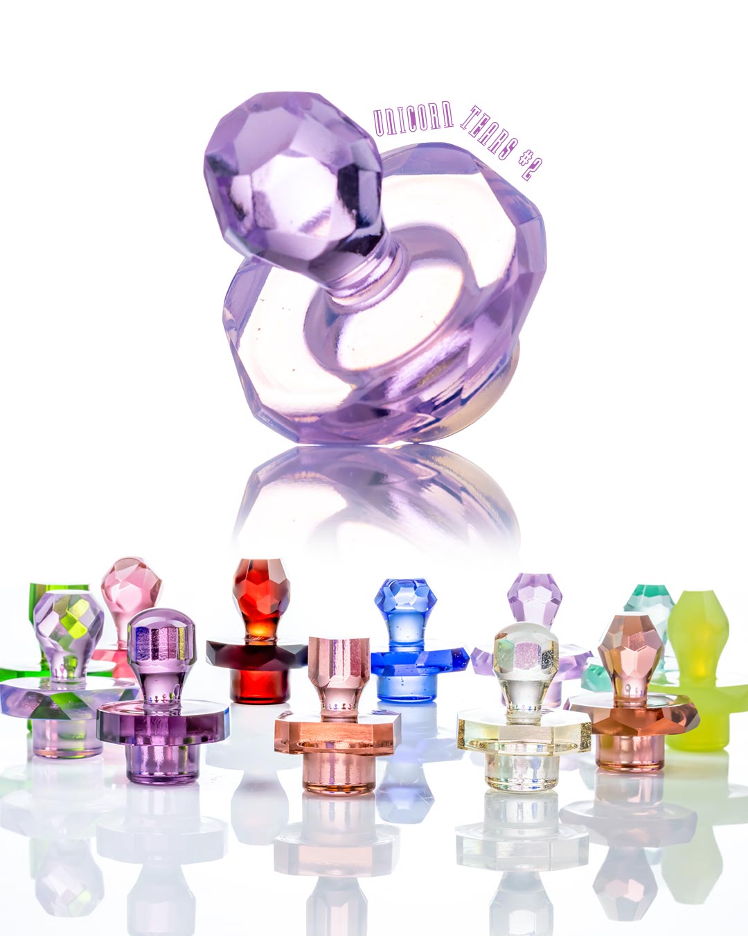 Color Faceted Slurper Caps